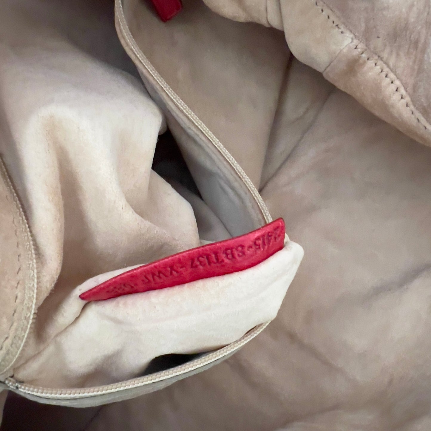 Fendi Whipstitch XXL Baguette Red