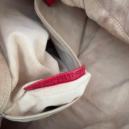 Fendi Whipstitch XXL Baguette Red