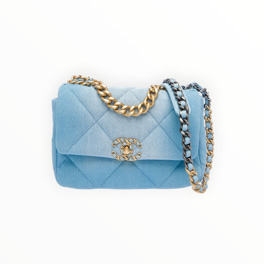 Chanel Medium Denim 19 FLap bag