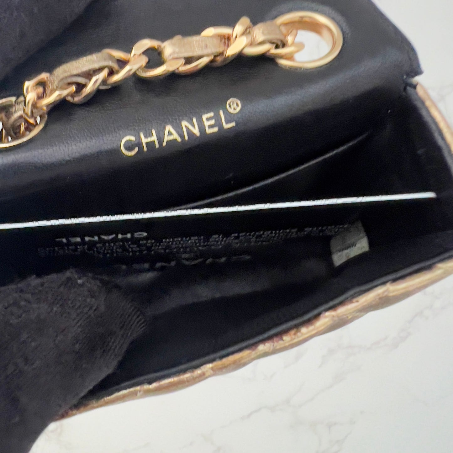 Vintage Chanel Micro Classic Belt Charm