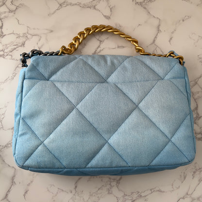 Chanel Medium Denim 19 FLap bag