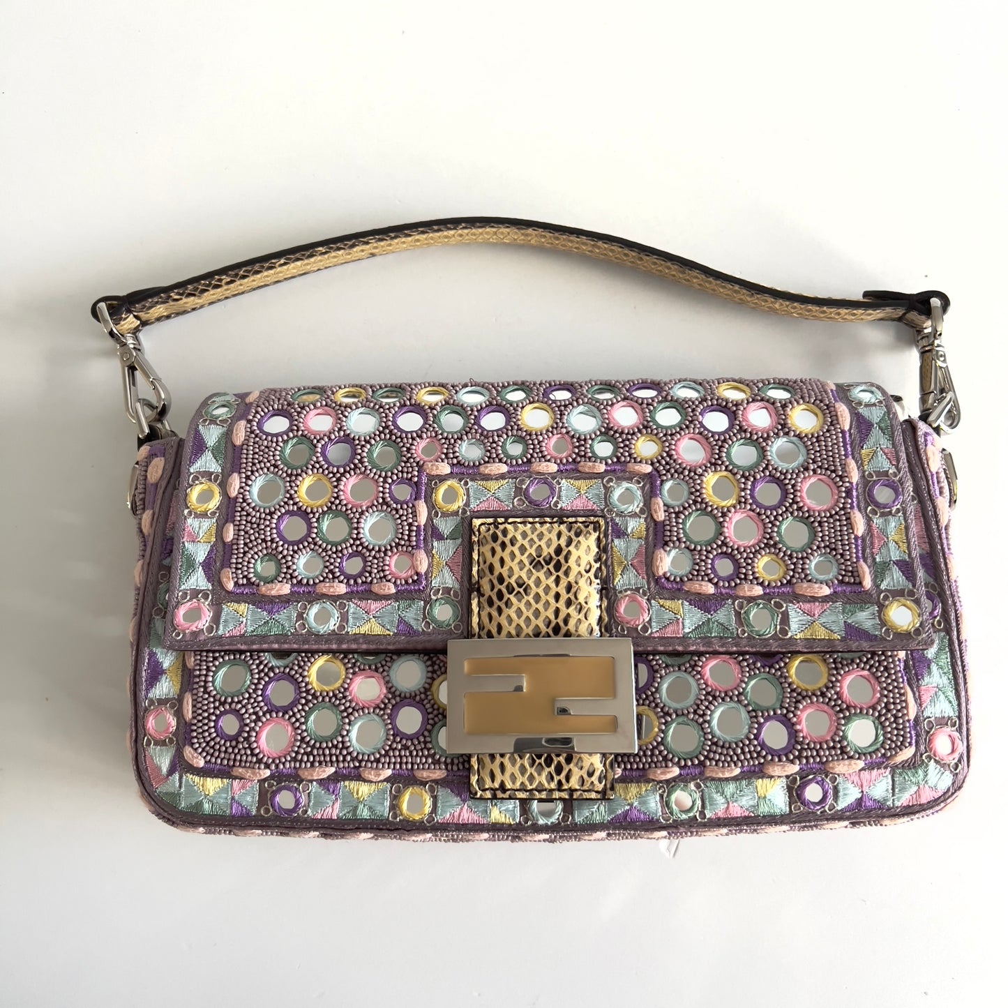 Fendi Colorful Donut Mirrors Baguette