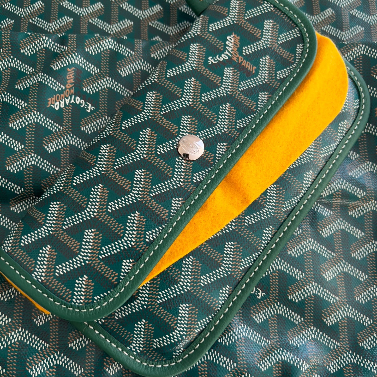 NWOT! Goyard St. Louis GM Green tote