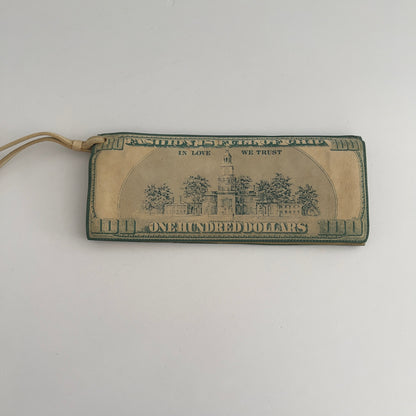 Vintage Moschino Hundred Dollar Wrist Bag