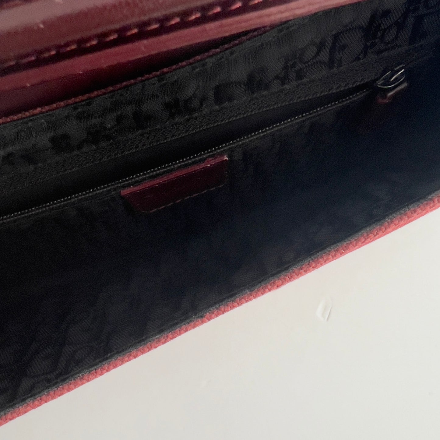 Vintage Burgundy Columbus Canva Bag