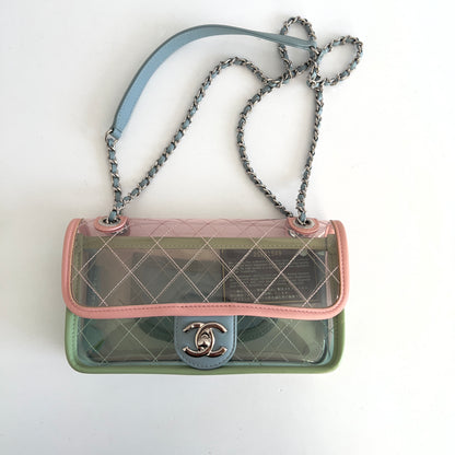 Chanel Coco Splash PVC Mini Rectangular Flap Bag