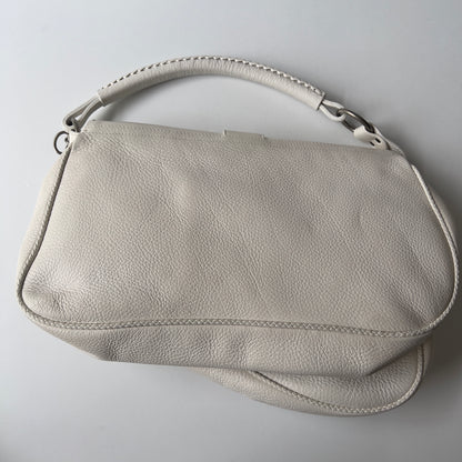 Dior Badge White Gaucho Limited Edition Bag