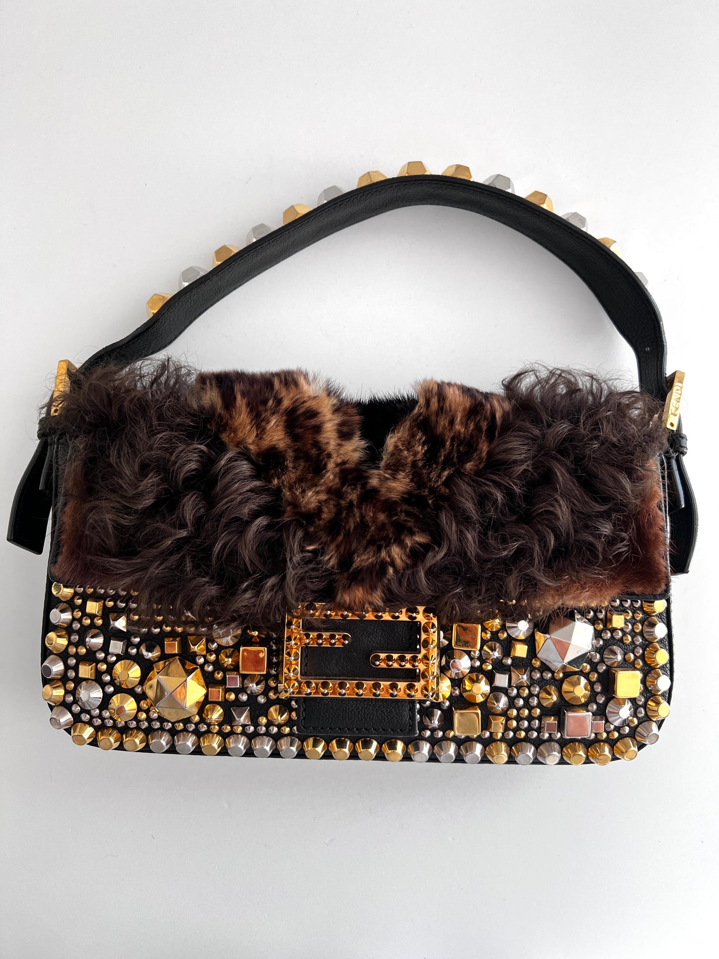 Fendi Byzantine fur baguette