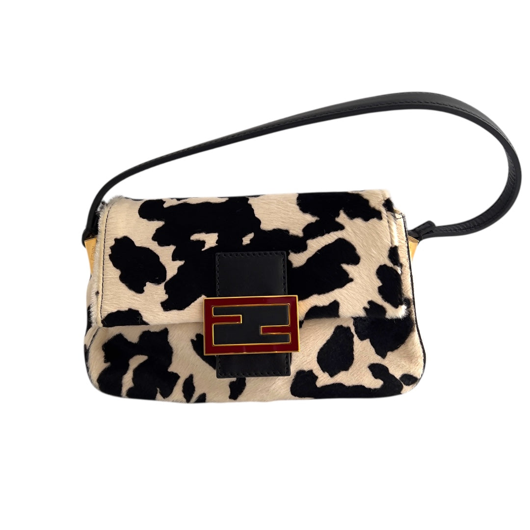 Fendi Pony Hair Mini Mamma Baguette