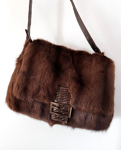 Fendi squirrel fur mamma baguette