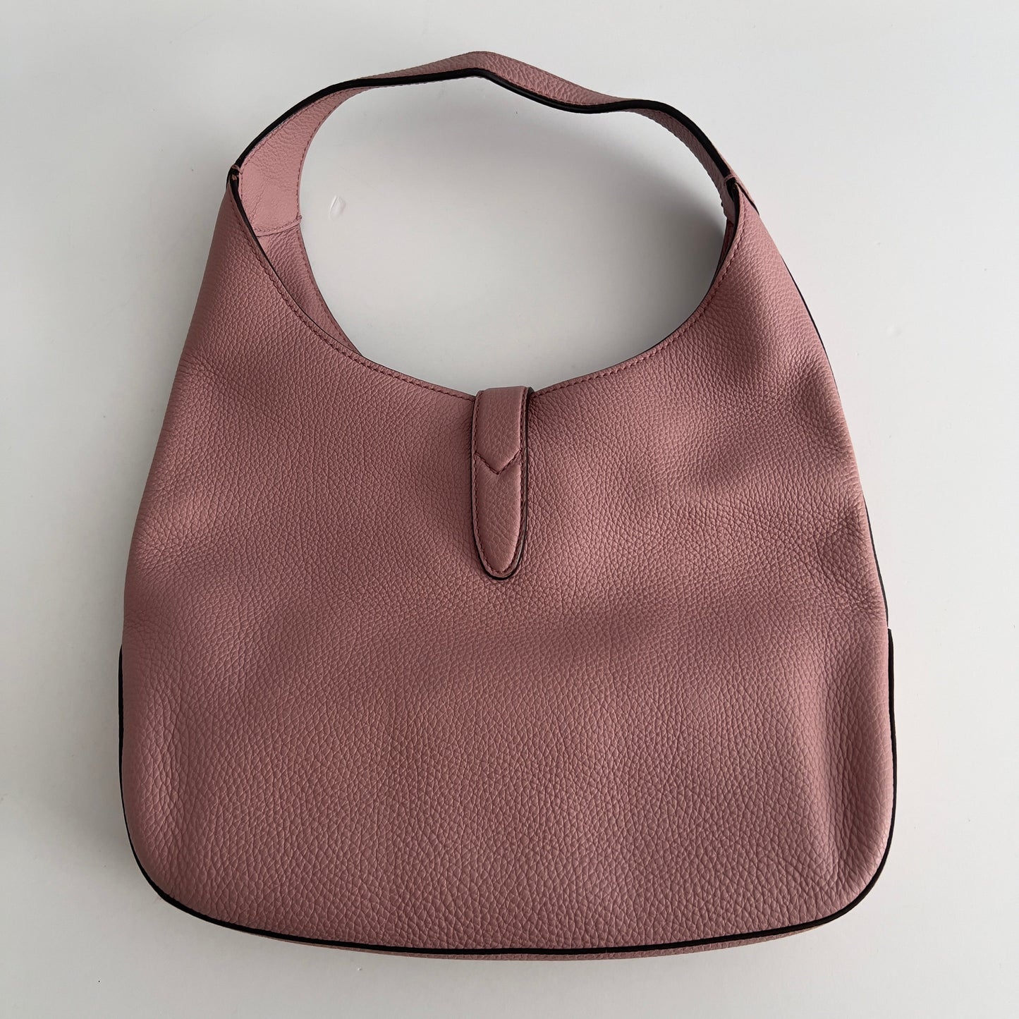 Gucci Grained Pink Hobo Small size