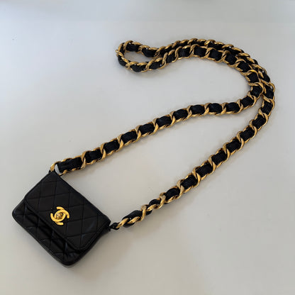 Vintage Chanel CC Turn-lock mini bag