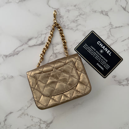 Vintage Chanel Micro Classic Belt Charm