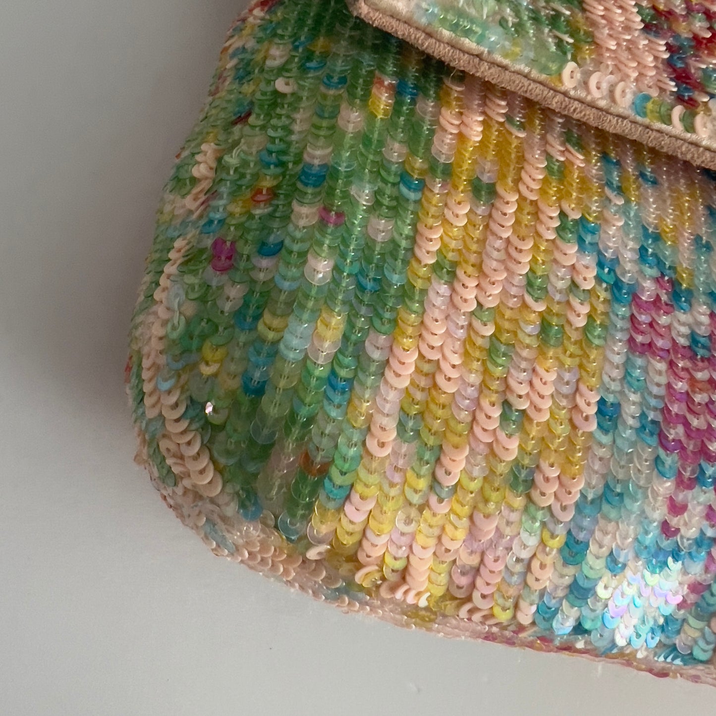 Fendi baguette rainbow sequin from 2013 shoulder bag