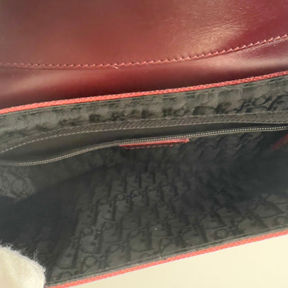 Vintage Burgundy Columbus Canva Bag