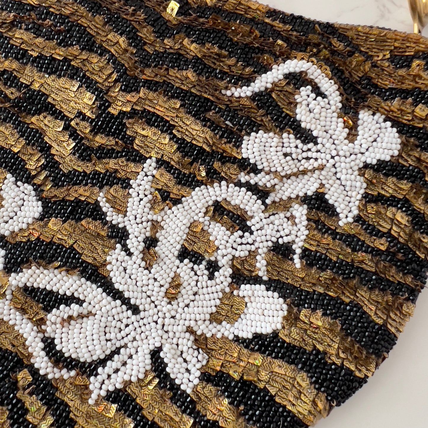 Vintage Fendi Embellished Oyster Bag