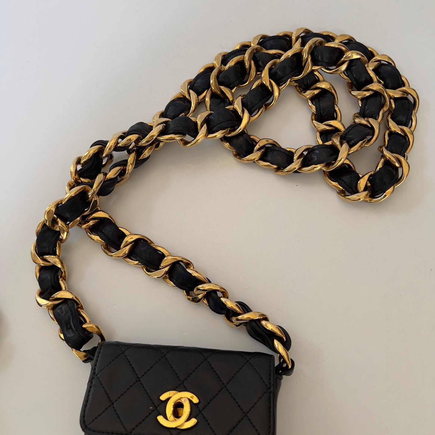 Vintage Chanel CC Turn-lock mini bag