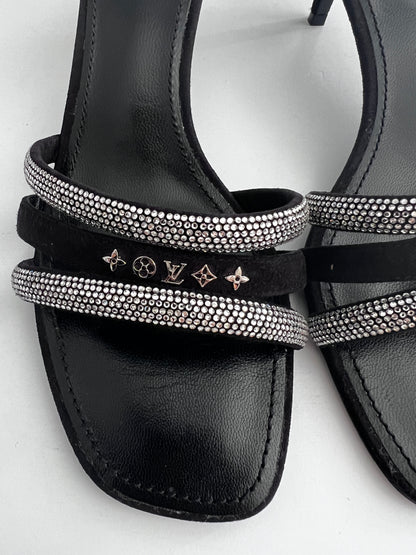 Louis Vuitton appeal mule heels size38