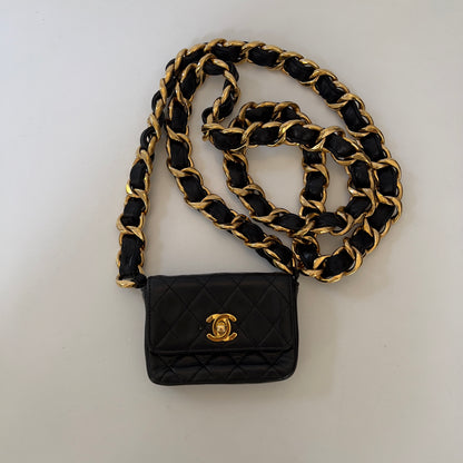Vintage Chanel CC Turn-lock mini bag