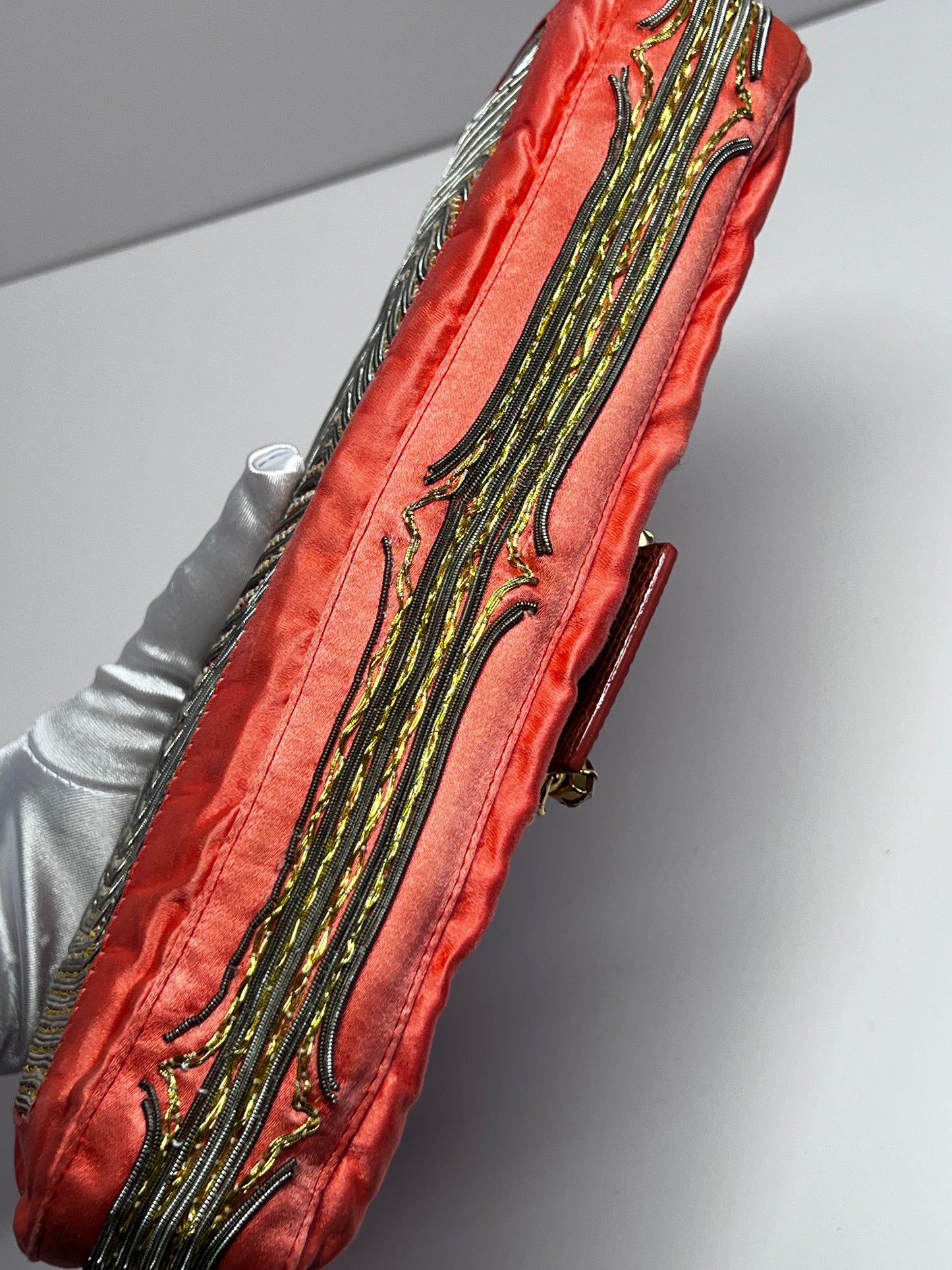 Vintage Custom Fendi Baguette – Tropical Insect Embroidery