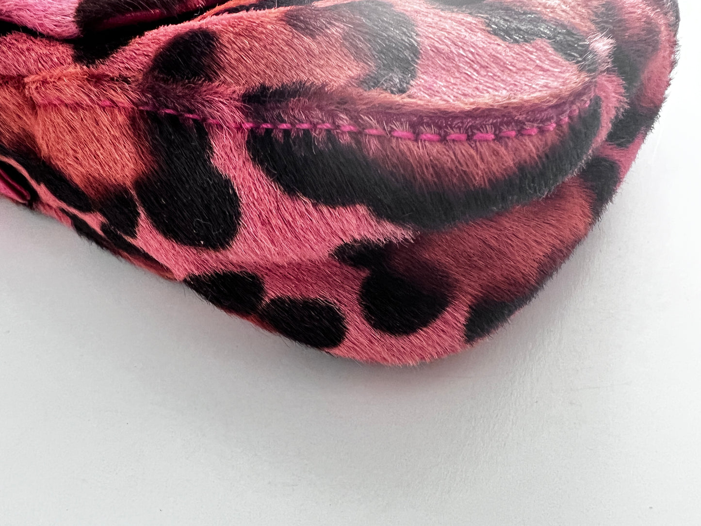 Fendi Cheetah pony hair mini bag
