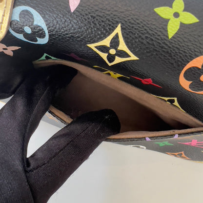 Louis Vuitton Monogram Multicolor Marilyn Black Gold