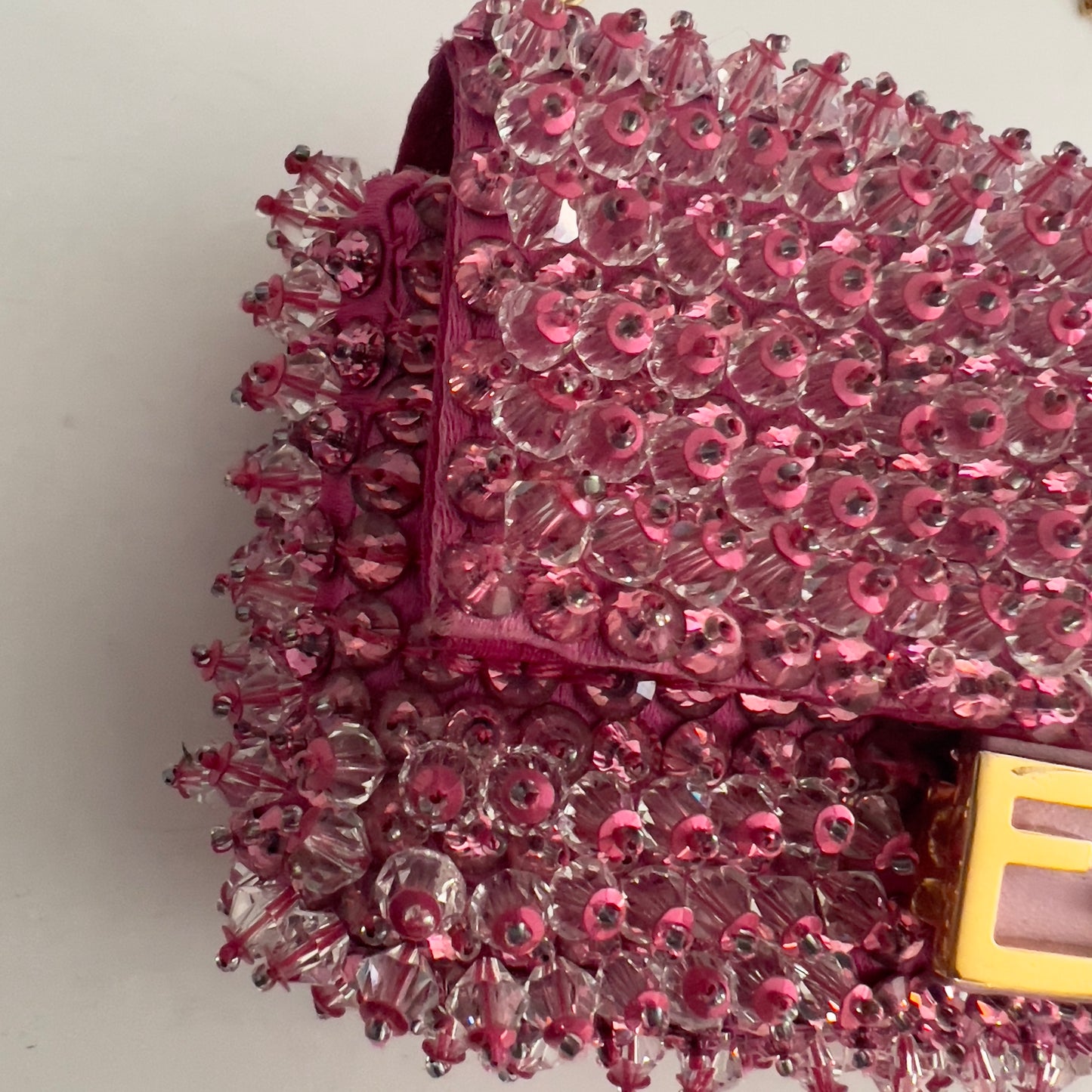 Fendi Pink Beaded Nano