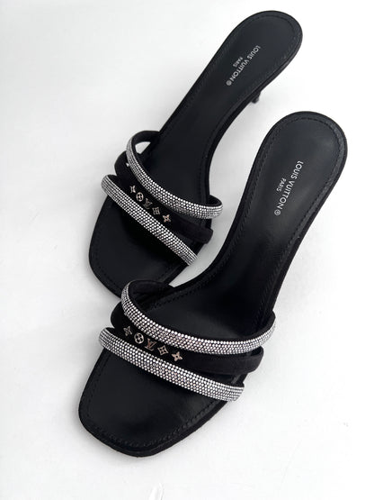 Louis Vuitton appeal mule heels size38