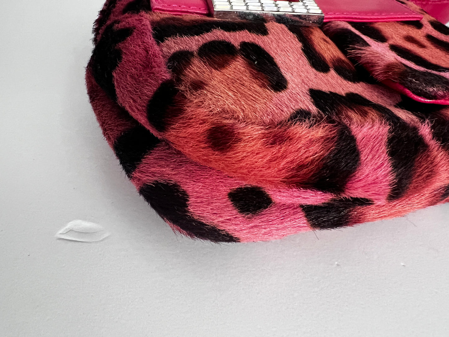 Fendi Cheetah pony hair mini bag