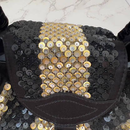 Fendi Sequin Spy Handle Bag