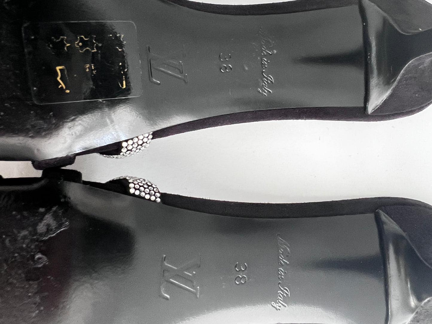 Louis Vuitton appeal mule heels size38