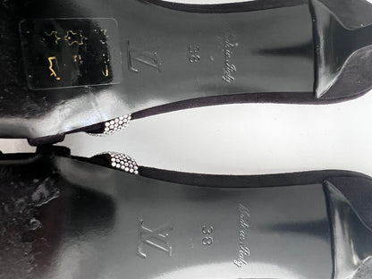 Louis Vuitton appeal mule heels size38