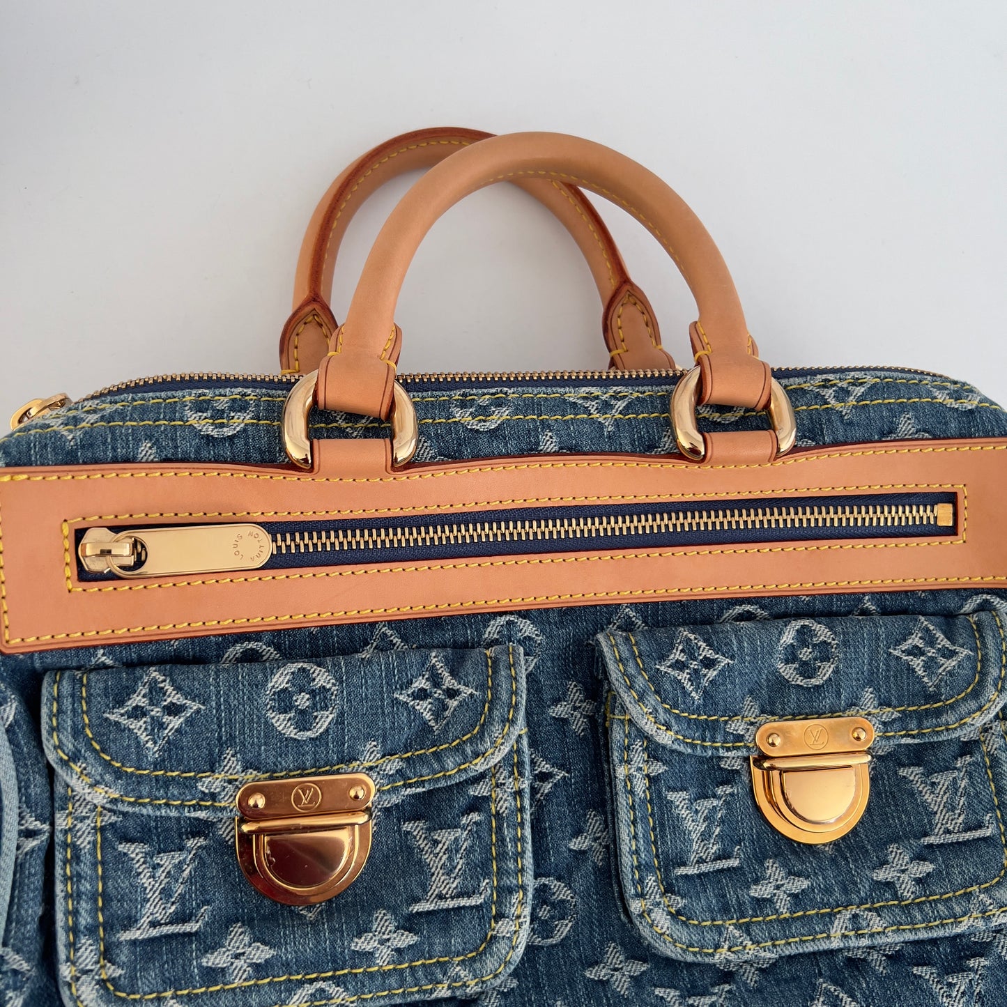Vintage Louis Vuitton Neo Speedy Blue Bag