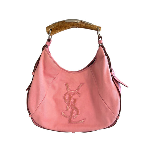 Vintage YSL Pink Canva Mombasa Bag
