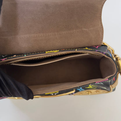 Louis Vuitton Monogram Multicolor Marilyn Black Gold