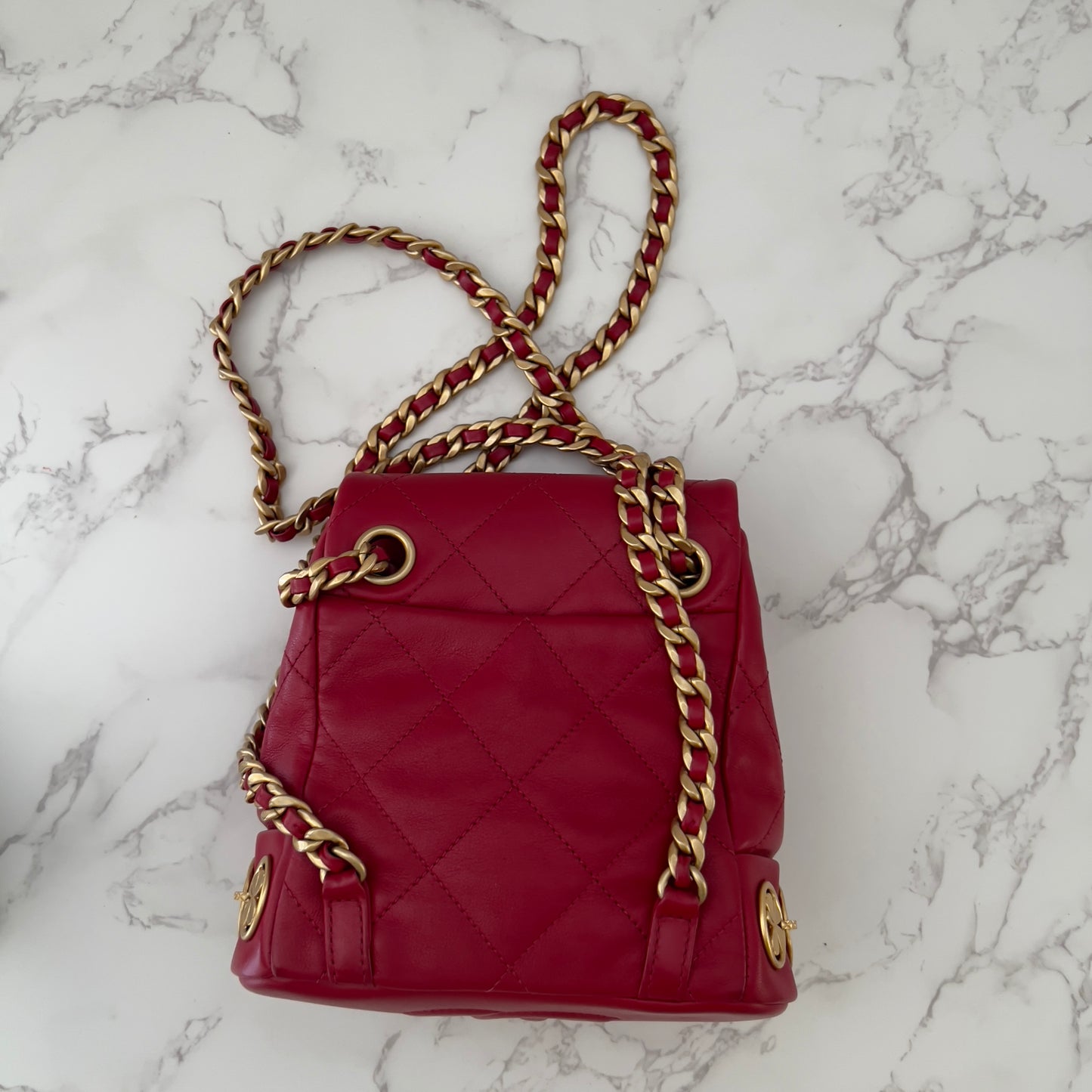 Chanel Small Coco Icon Charm Baclpack bag