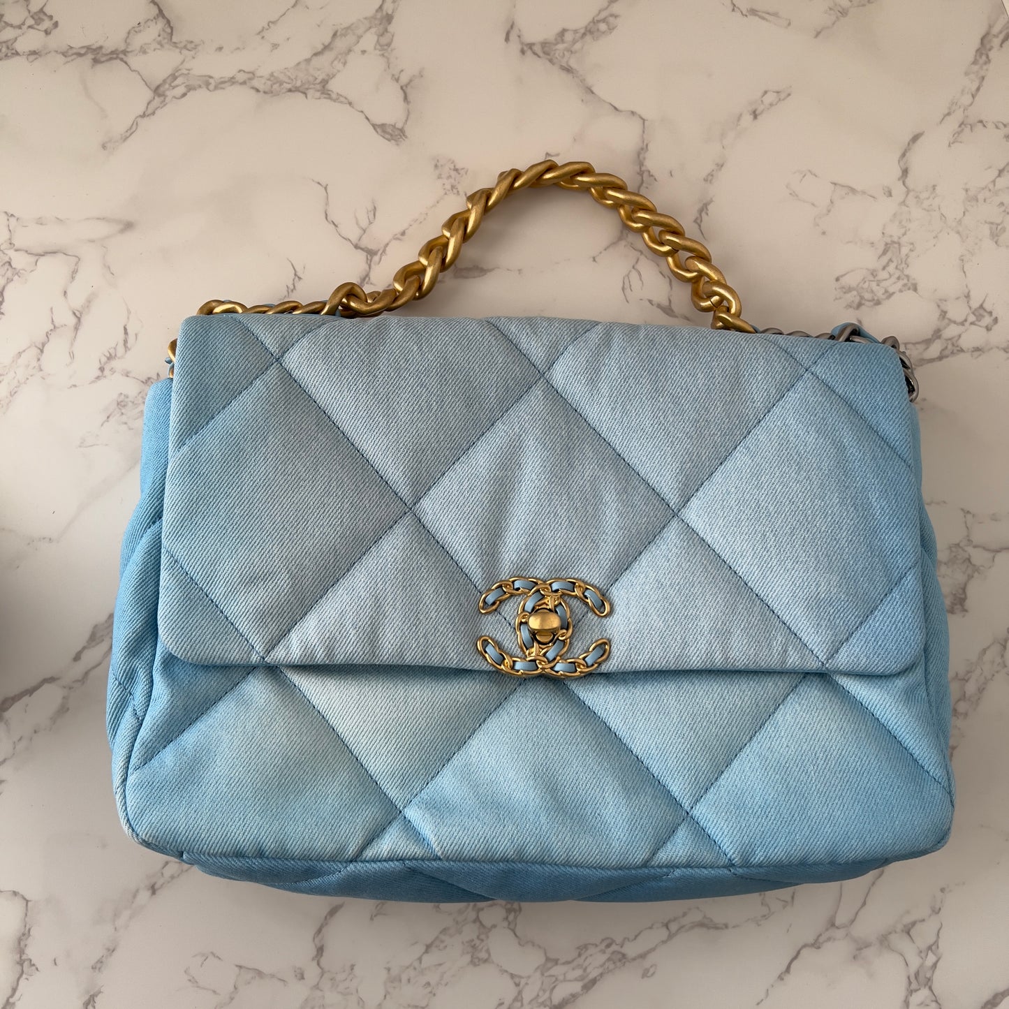 Chanel Medium Denim 19 FLap bag