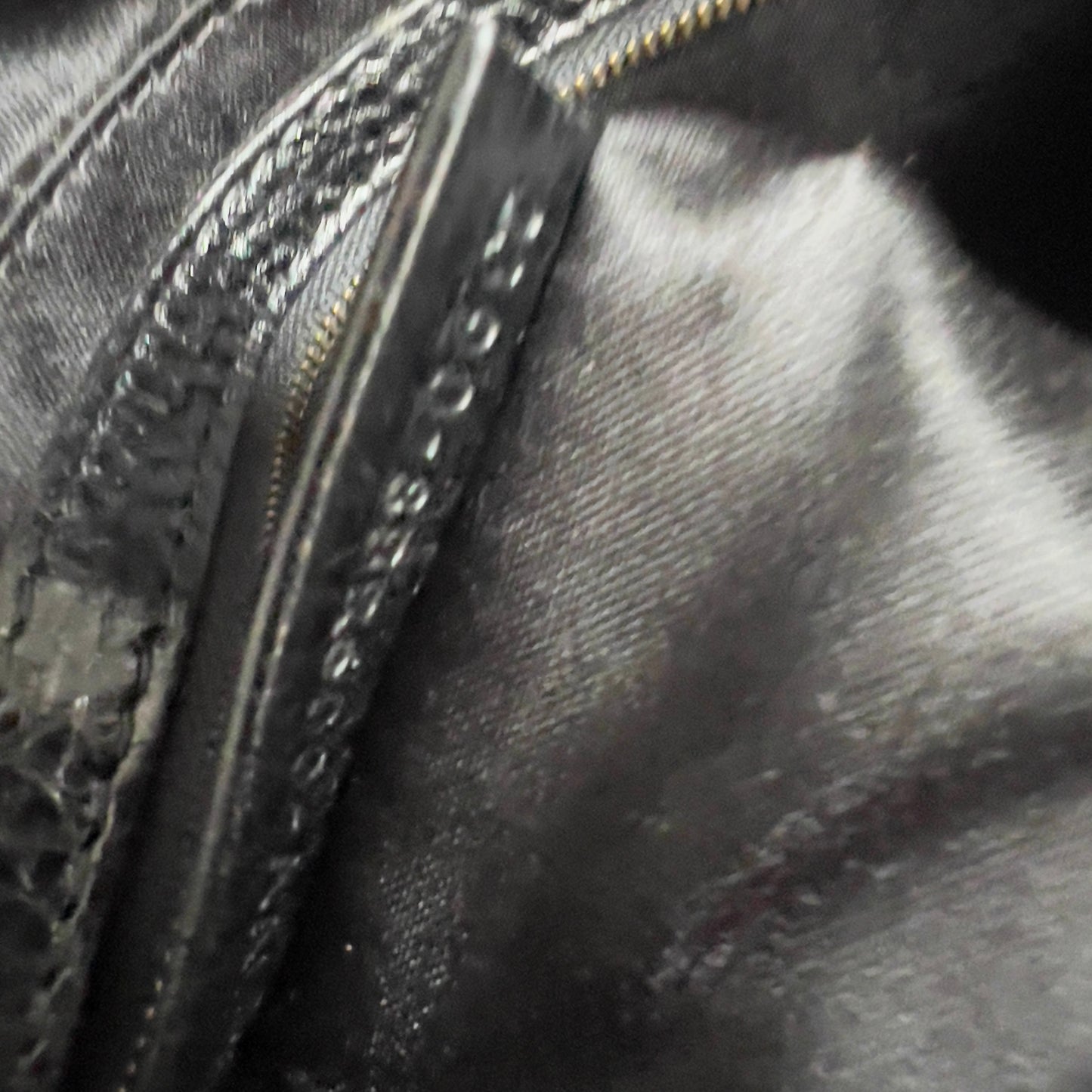 Vintage Fendi Deep Jungle Beaded Embroidery Baguette