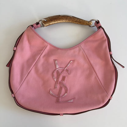 Vintage YSL Pink Canva Mombasa Bag