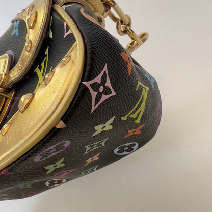 Louis Vuitton Monogram Multicolor Marilyn Black Gold