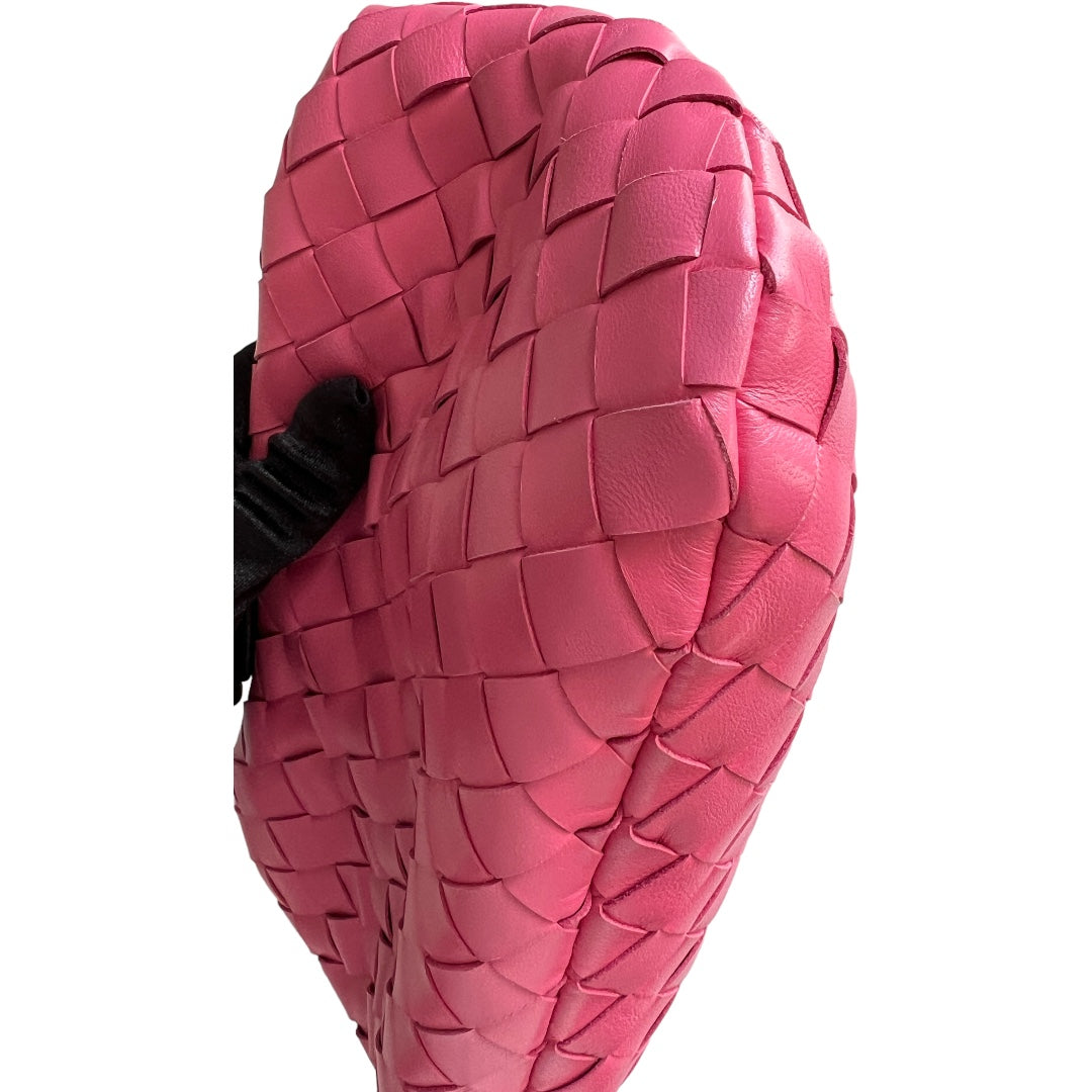 Bottega Veneta hot pink Intrecciato mini Jodie