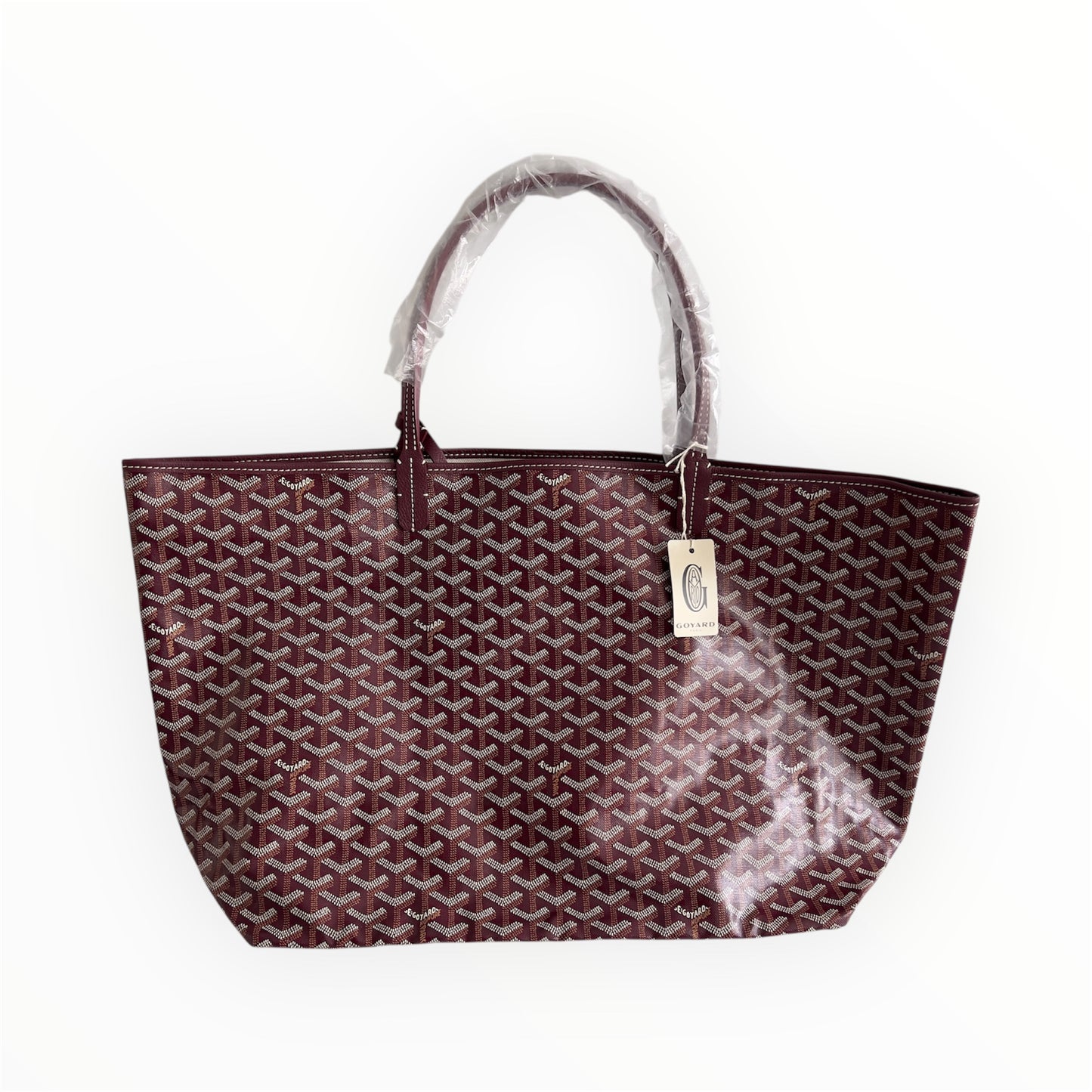 NWT！Goyard Burgundy Saint Louis GM Tote