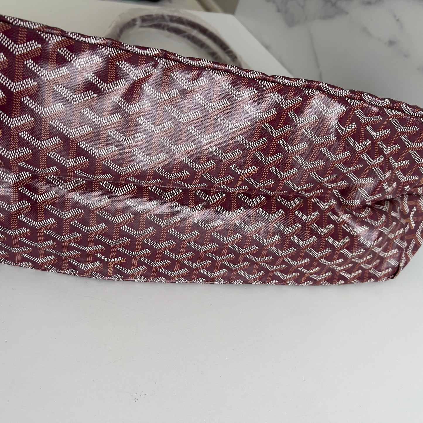NWT！Goyard Burgundy Saint Louis GM Tote
