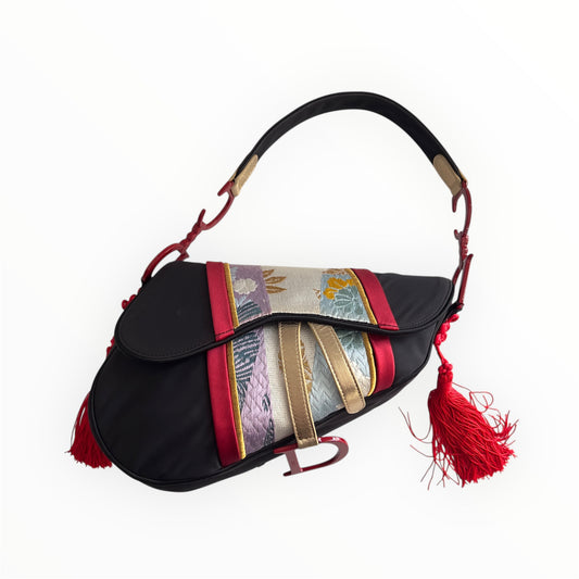 Vintage Dior Japanese Saddle Bag