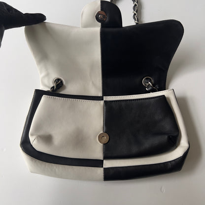 Chanel Bicolor Small Flap bag Black/white