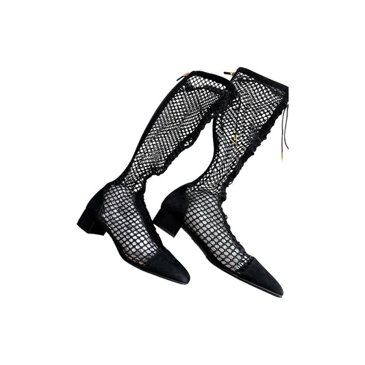 Dior black boots