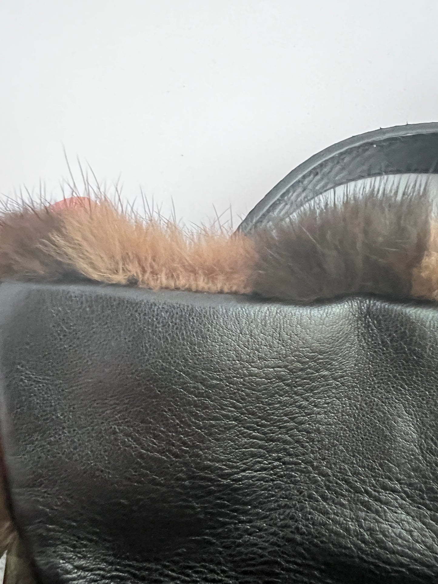 Fendi Mink stripes baguette