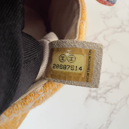Chanel 2015 Multicolor Quilted Jersey Ultimate Stitch Medium Flap Bag