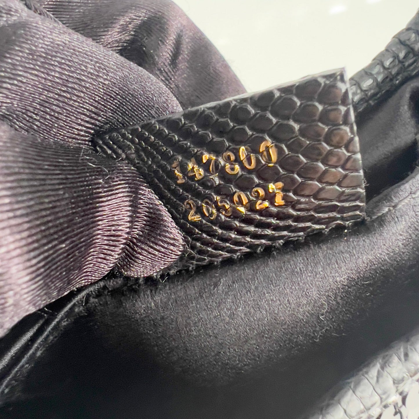 Vintage Gucci Black Sequin Mini Jackie