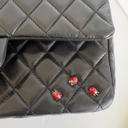Vintage Chanel Ladybug Flap Bag